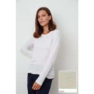 Velvet Originals Lizzie Crew Neck Long Sleeve Shirt